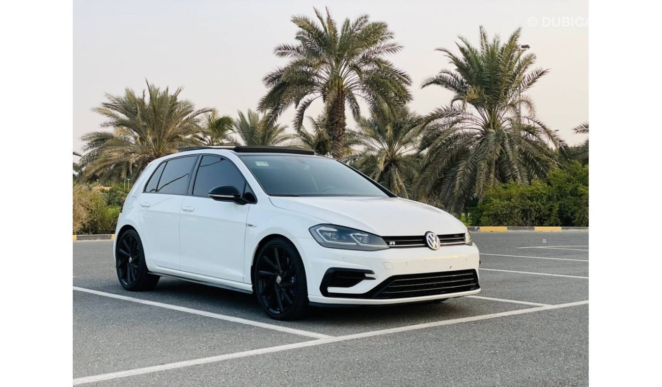 فولكس واجن جولف VOLKSWAGEN GOLF R MODEL 2018 GCC SPACE FREE PAINT FREE ACCEDENT