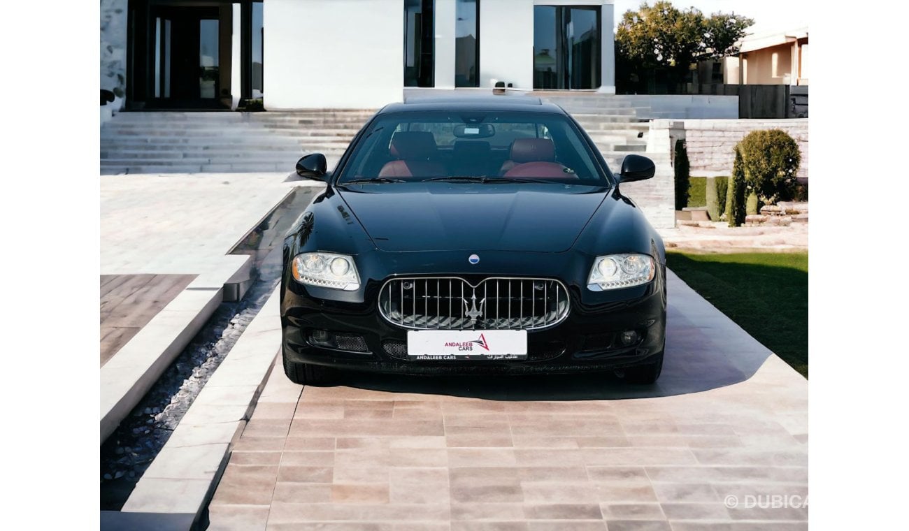 مازيراتي كواتروبورتي MASERATI QUATTROPORTE | S | 4.2 L V8 | 2009 | GCC | LESS DRIVEN | WELLMAINTAINED