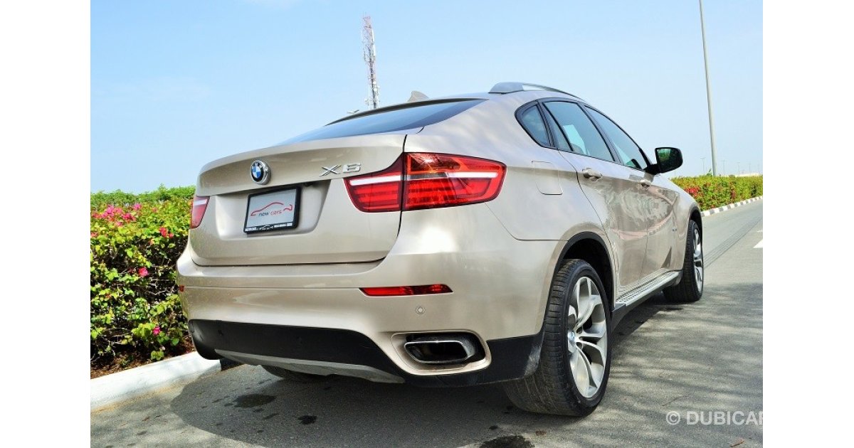 BMW X6  ZERO DOWN PAYMENT  1,920 AED\/MONTHLY  1 YEAR WARRANTY for sale: AED 98,000. Gold, 2013