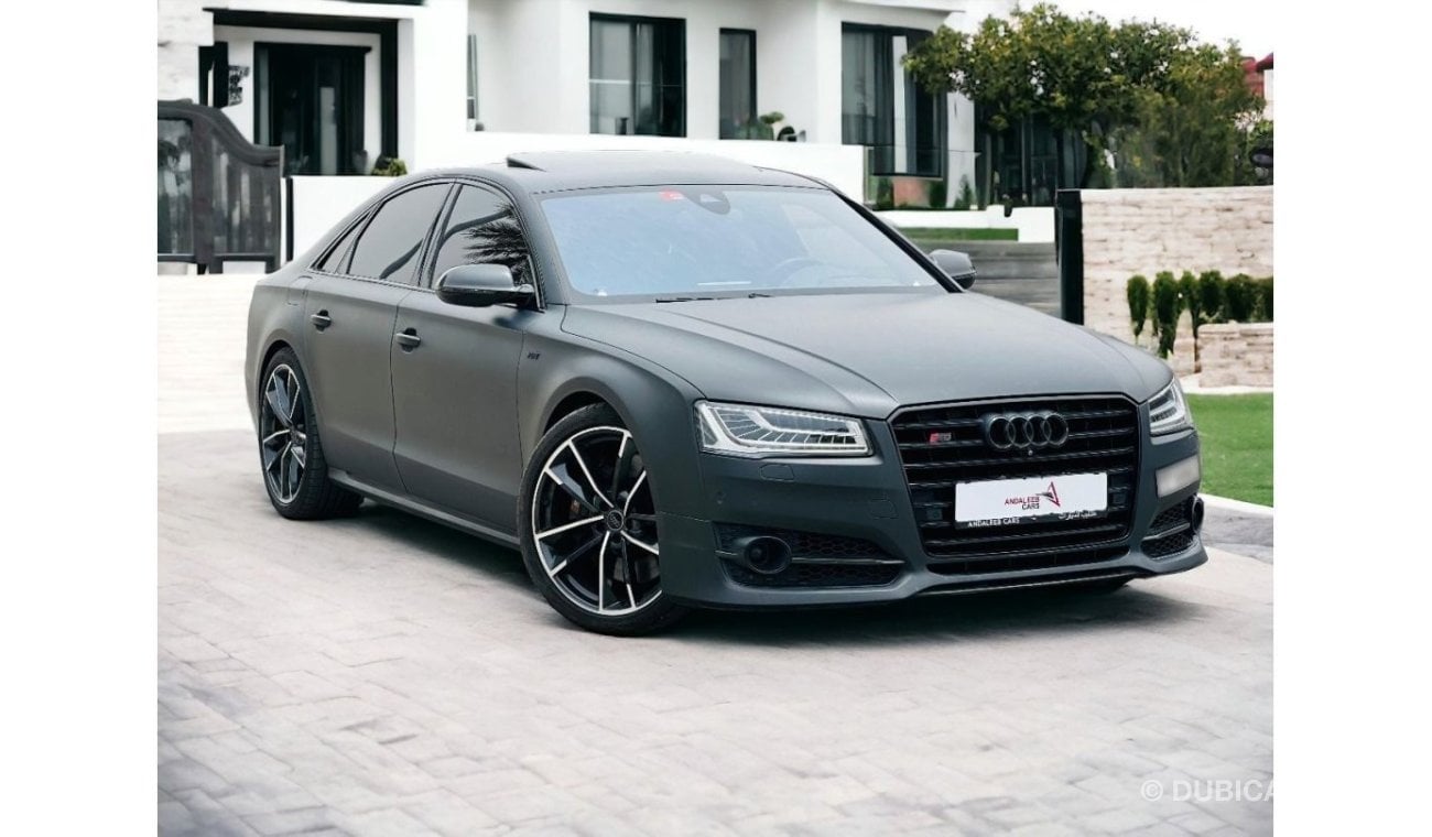 Audi S8 TFSI quattro Plus AED 2,880 EMI | AUDI | S-8 PLUS QUATRO | 2016 | 4.0L | FULL SERVICE HISTORY | 0% D