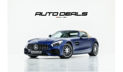 Mercedes-Benz AMG GT Std Roadster | GCC - Extremely Low Mileage - Perfect Condition | 4.0L V8