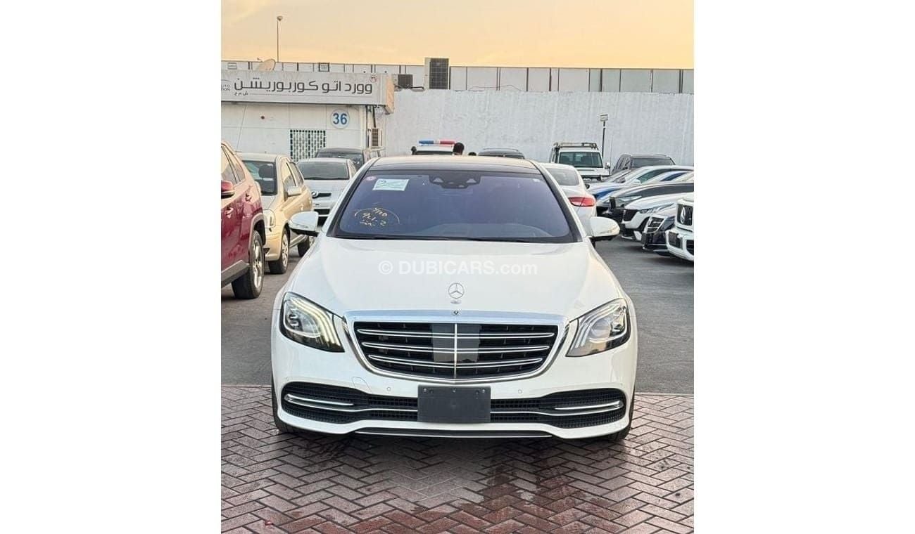 مرسيدس بنز S 560 Std 4.0L (463 HP) MERCEDES S560 2020 WHITE JAPAN IMPORT