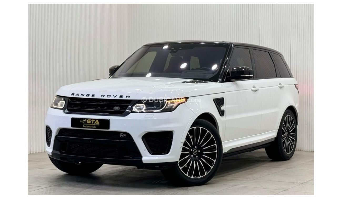 لاند روفر رينج روفر سبورت 2017 Range Rover Sport SVR, Warranty, Service History, Full Options, Low Kms, GCC Specs