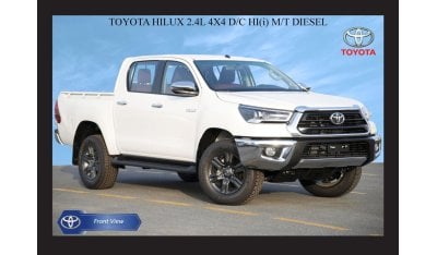 تويوتا هيلوكس TOYOTA HILUX 2.4L 4X4 D/C HI(i) M/T DSL 2024 Model Year Export Only