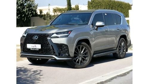 Lexus LX600 F Sport 3.5L AED 7,440 PM | LEXUS LX 600 F Sport | 3.5TC V6 | GCC | 0% DP | UNDER WARRANTY | PRISTIN