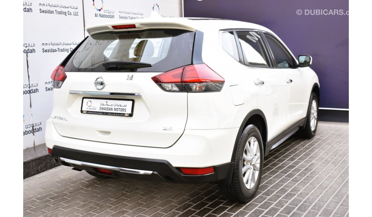 Nissan XTrail AED 1239 PM | 2.5L S 2WD GCC DEALER WARRANTY