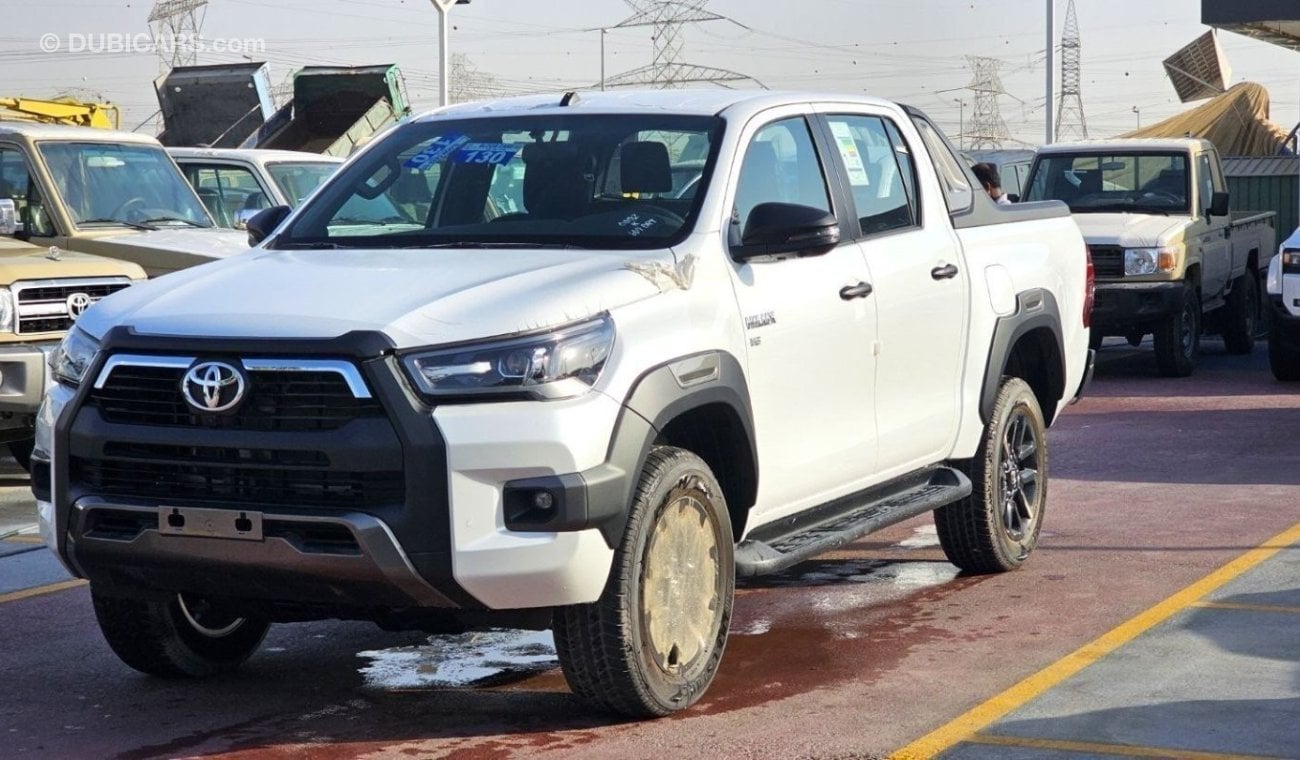 Toyota Hilux Toyota Hilux Adventure 4.0L Petrol Full option AT 2025-WHITE GCC SPECS