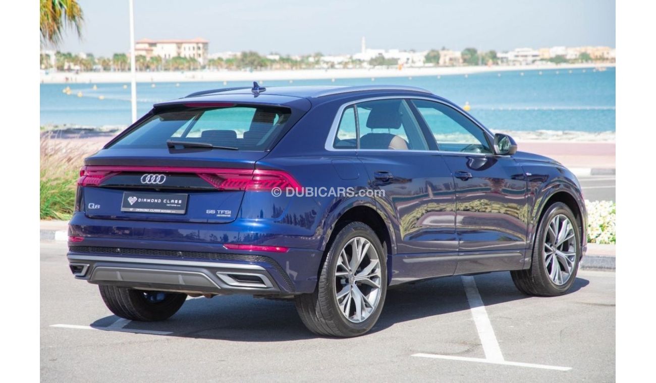 Audi Q8 55 TFSI quattro S-Line AUDI Q8 55 TFSI Quattro  S Line-Full Option  2019 GCC Under Warranty