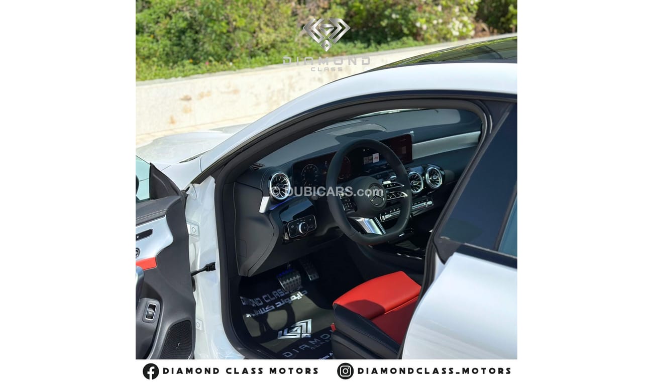 مرسيدس بنز CLA 200 Mercedes CLA 200 AMG Black Edition  Panoramic  2025  GCC Brand New 5 Years Agency Warranty