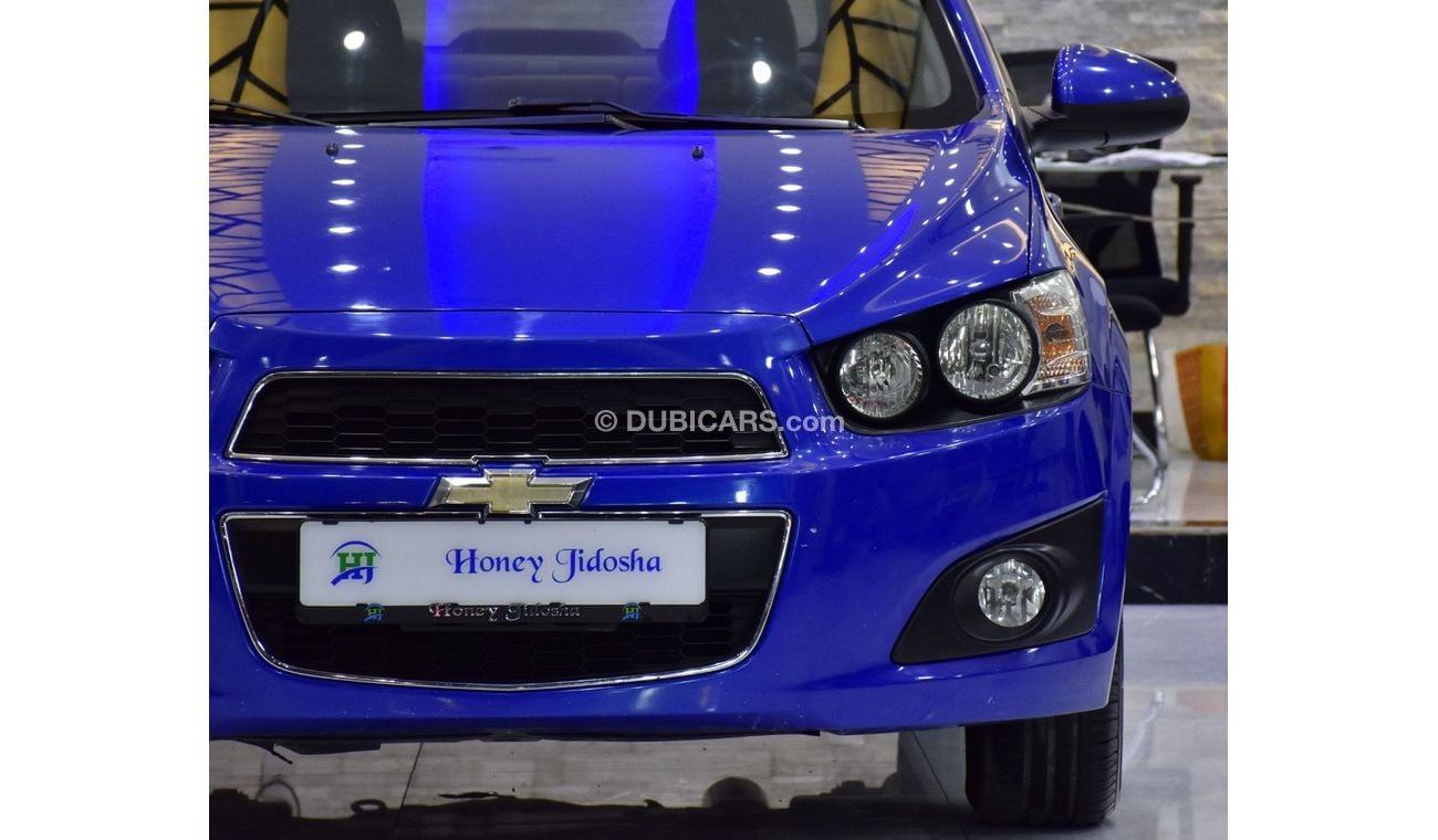 شيفروليه سونيك EXCELLENT DEAL for our Chevrolet Sonic ( 2012 Model ) in Blue Color GCC Specs