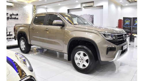 Volkswagen Amarok EXCELLENT DEAL for our Volkswagen Amarok 4Motion ( 2023 Model ) in Brown Color GCC Specs