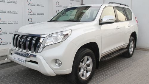 تويوتا لاند كروزر PRADO 4.0L VXR 2015 WITH NAVIGATION REAR TV