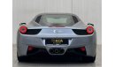 Ferrari 458 2012 Ferrari 458, Full Al Tayer Service History