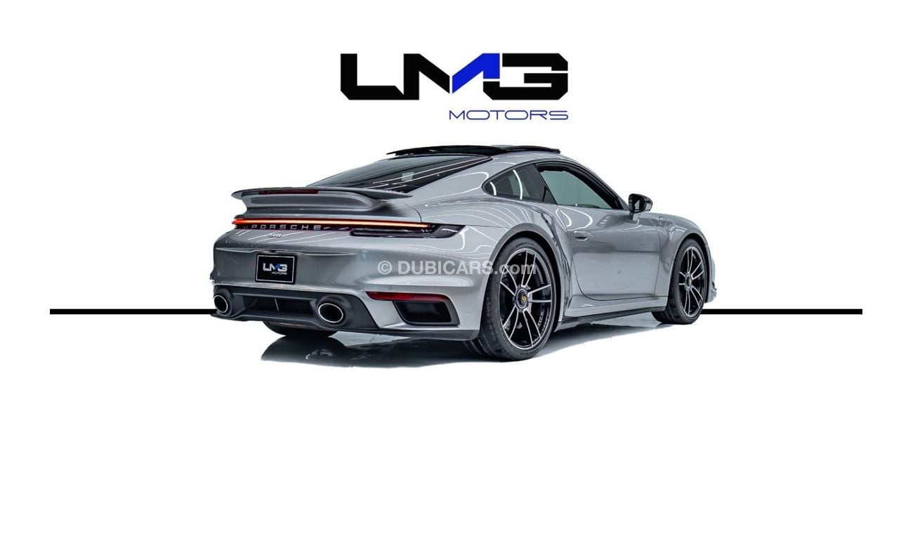 Porsche 911 Turbo 3.8L (575 HP) Coupe 911 TURBO | FULL CARBON TRIM | WARRANTY | GCC | SPORTS EXHAUST | VENTILATE