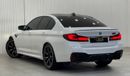 BMW M5 Competition 4.4L (625 HP) 2022 BMW M5 Competition, AGMC Agency Warranty, Full Service History, GCC