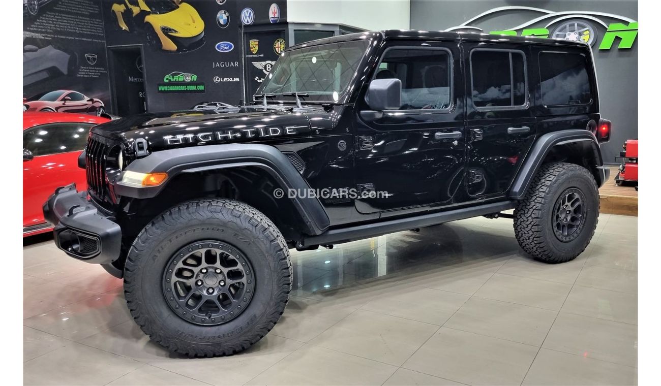 Jeep Wrangler JEEP WRANGLER HIGH TIDE 2022 WITH ONLY 3800 KM FOR 159K AED