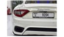 Maserati Granturismo EXCELLENT DEAL for our Maserati GranTurismo Sport ( 2018 Model ) in White Color GCC Specs