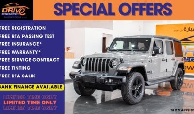 Jeep Wrangler Unlimited Sport JEEP WRANGLER UNLIMITED  2021 engine 2.0L V4 TURBO 4X4 (Clean title ) Full option