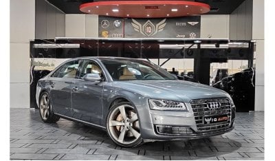 Audi A8 L 60 TFSI quattro Rear Package AED 2,100 P.M | 2016 AUDI A8L 60 TFSI QUATTRO 4.0 L V8  | GCC | FULL 