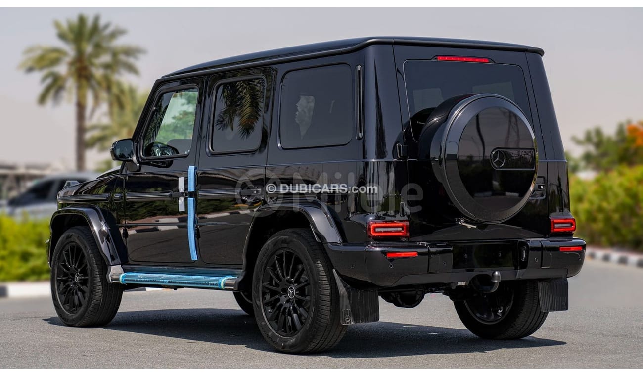 Mercedes-Benz G 500 4.0L PETROL – OBSIDIAN BLACK: SUNROOF, 360 CAM, NIGHT PACKAGE