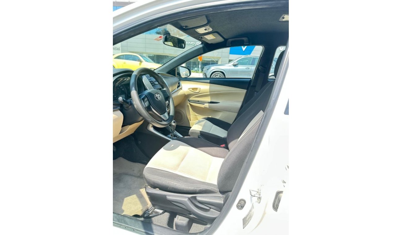 تويوتا يارس 550PM | TOYOTA YARIS | 1.3L | 0% DP | GCC | WELL MAINTAINED