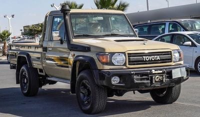 تويوتا لاند كروزر بيك آب 4.5L V8 Diesel M/T. Single Cabin