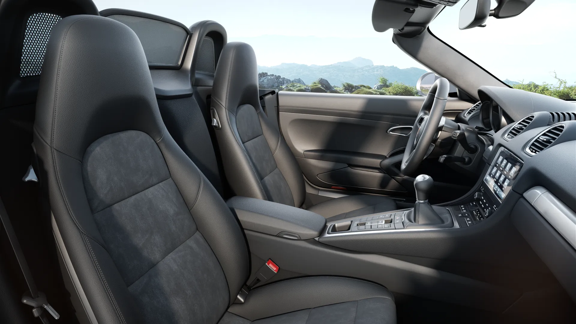 بورش بوكستر 718 interior - Seats