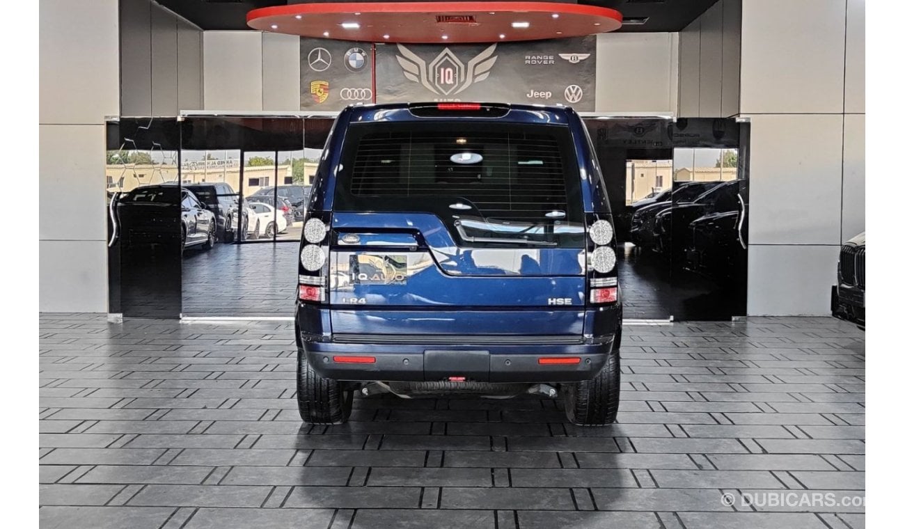 لاند روفر LR4 AED 2,100 P.M | 2016 LAND ROVER LR4 HSE | FSH | 7 SEATS | GCC | 3.0 SUPERCHARGED | ORIGINAL PAINT