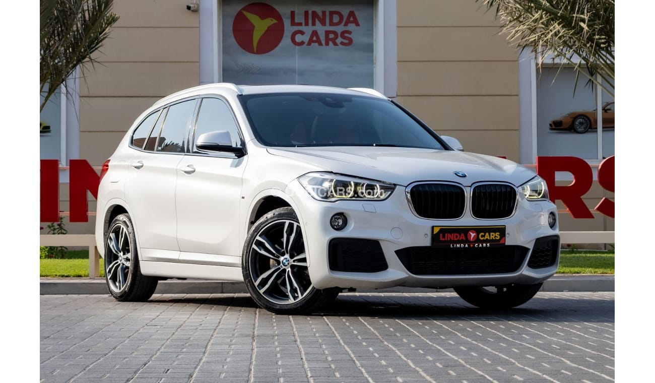 بي أم دبليو X1 sDrive 20i M Sport 2.0L BMW X1 sDrive20i M-Sport 2018 GCC under Warranty with Flexible Down-Payment.