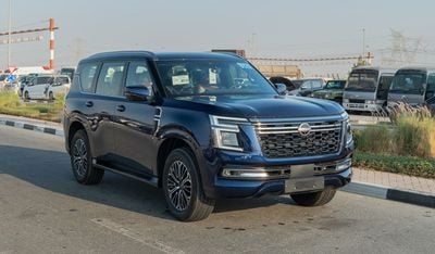 نيسان باترول 2025 Nissan Patrol V6 3.8L SE Platinum Blue-red (Export Only)