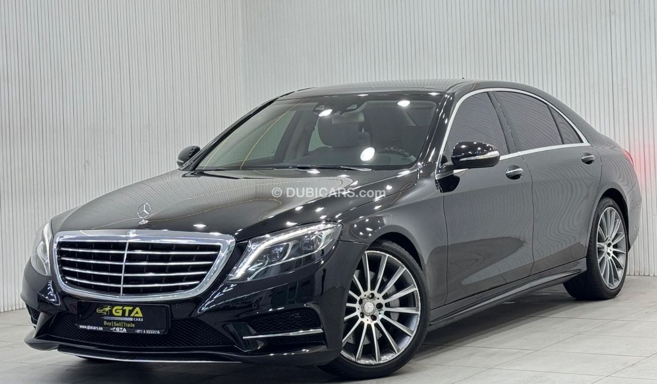 مرسيدس بنز S 400 std 3.0L 2015 Mercedes Benz S400 AMG, Full Service History, Fully Loaded, GCC