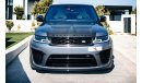 Land Rover Range Rover Sport SVR AED 6,390 PM | SVR CARBON EDITION | UNDER WARRANTY | BRAND NEW CONDITION | LOW MILEAGE