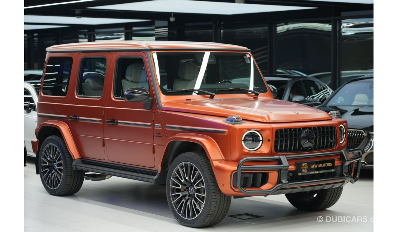 Mercedes-Benz G 63 AMG Mercedes-Benz G63 | 2025 GCC 0km | Agency Warranty | AMG | 22 Inch Rims | Double Night Package