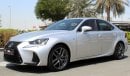 لكزس IS 300 LEXUS IS300 F SPORT 2020 GCC AL FUTTAIM LEXUS LOW MILEAGE SINGLE OWNER IN MINT CONDITION