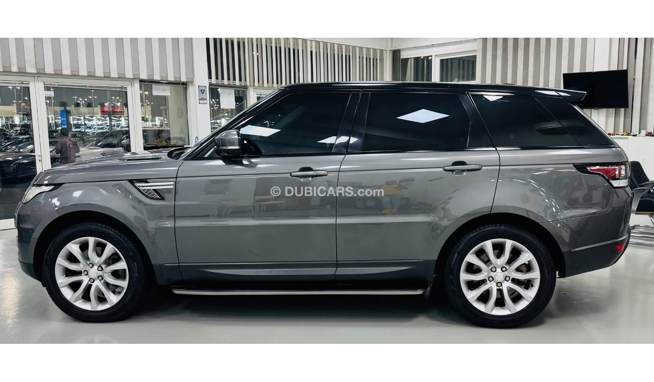 Land Rover Range Rover Sport HSE GCC .. FSH .. V6 .. HSE .. 7 Seats .. DVD .. Top Range