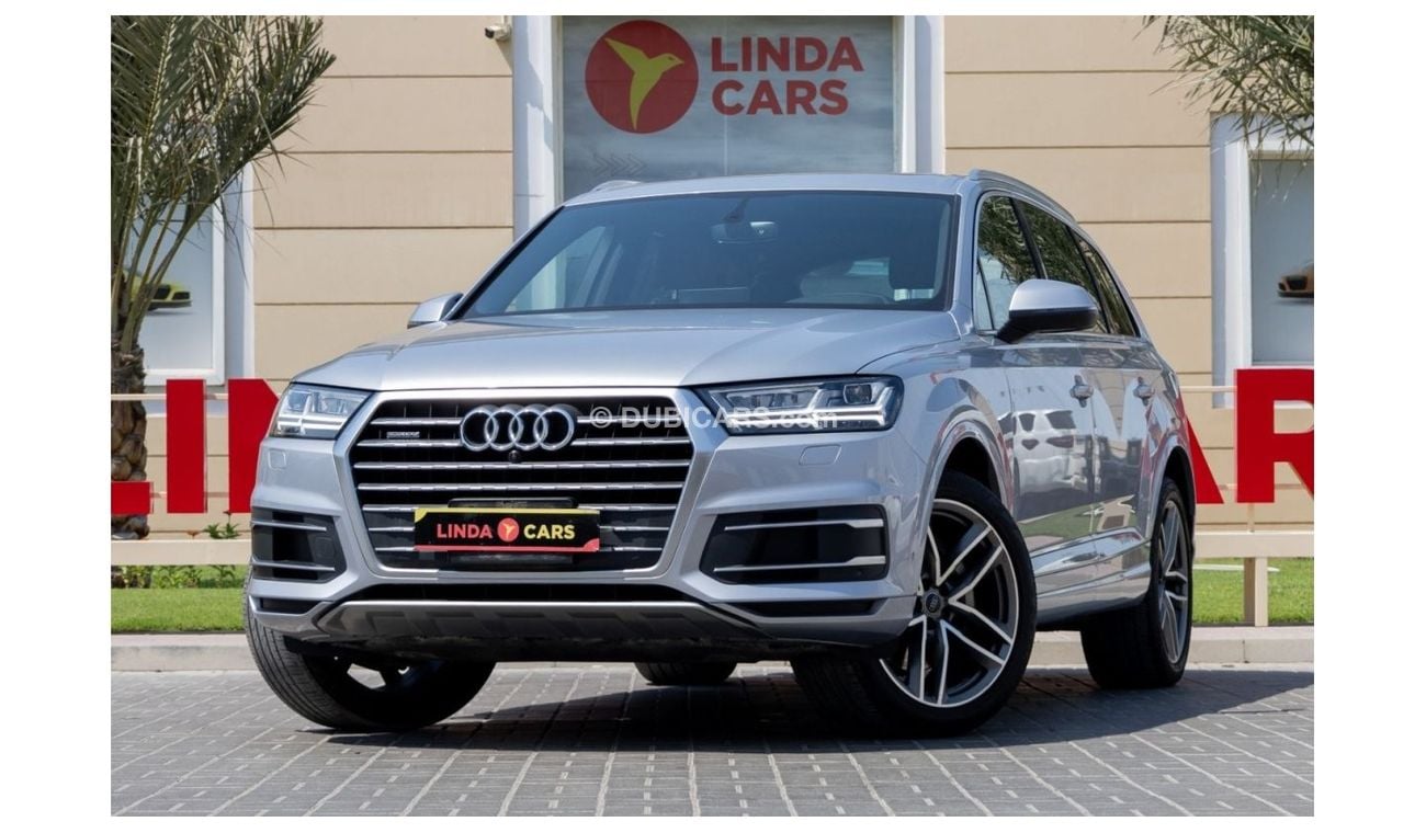 Audi Q7 45 TFSI quattro Audi Q7 45TFSI Quattro (7 SEATER) 2019 GCC under Warranty with Flexible Down-Payment