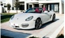 Porsche Boxster Spyder FULL SERVICE FROM AGENCY | PORSCHE BOXSRER 2012 | FIRST OWNER | LOW MILEAGE | 2 KEYS