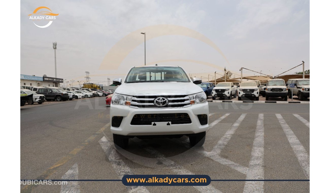 تويوتا هيلوكس TOYOTA HILUX 2.4L 4×4 A/T 2024 GCC SPECS ( ALKADY CARS )