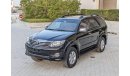 تويوتا فورتونر Toyota fortuner 2009 facelift 2015 GCC In Excellent Condition Gasoline left hand drive