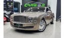 Bentley Mulsanne BENTLEY MULSANNE V8 6.8L 2011 IN BEAUTIFUL CONDITION FOR 200K AED