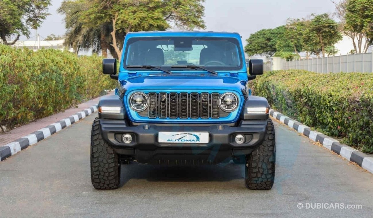 Jeep Wrangler Unlimited Sport S Turbo , 2024 GCC , 0Km , With 5 Years Warranty & 3 Years Service @Official Dealer