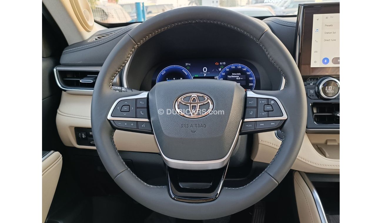 تويوتا هايلاندر 2.5L V4 HYBRID / LIMITED FULL OPTION / PANORAMAIC / HEADUP DISPLAY/ 2024MY