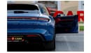 Porsche Taycan Porsche Taycan Turbo 2022 GCC under Agency Warranty with Flexible Down-Payment/ Flood Free.