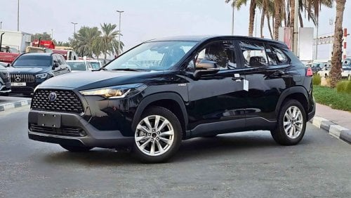 تويوتا كورولا كروس 2.0L V4 HYBRID, PUSH START, MID OPTION WITH SUNROOF (CODE# 68014)