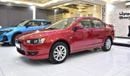 ميتسوبيشي لانسر EX EXCELLENT DEAL for our Mitsubishi Lancer EX GLS ( 2016 Model ) in Red Color GCC Specs