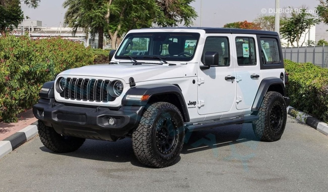 Jeep Wrangler Unlimited Sport Plus , 2024 GCC , 0Km , With 5 Years Warranty & 3 Years Service @Official Dealer