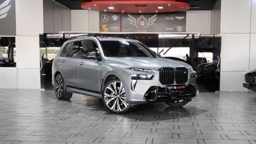 بي أم دبليو X7 AED 6,500 P.M | 2023 BMW X7 M60i | BMW WARRANTY | SERVICE CONTRACT | 7 SEATS | GCC | FULL PACKAGE