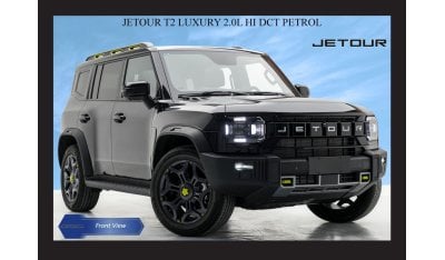 جيتور T2 For Export Only JETOUR T2 LUXURY 2.0L HI DCT PTR Model Year 2024