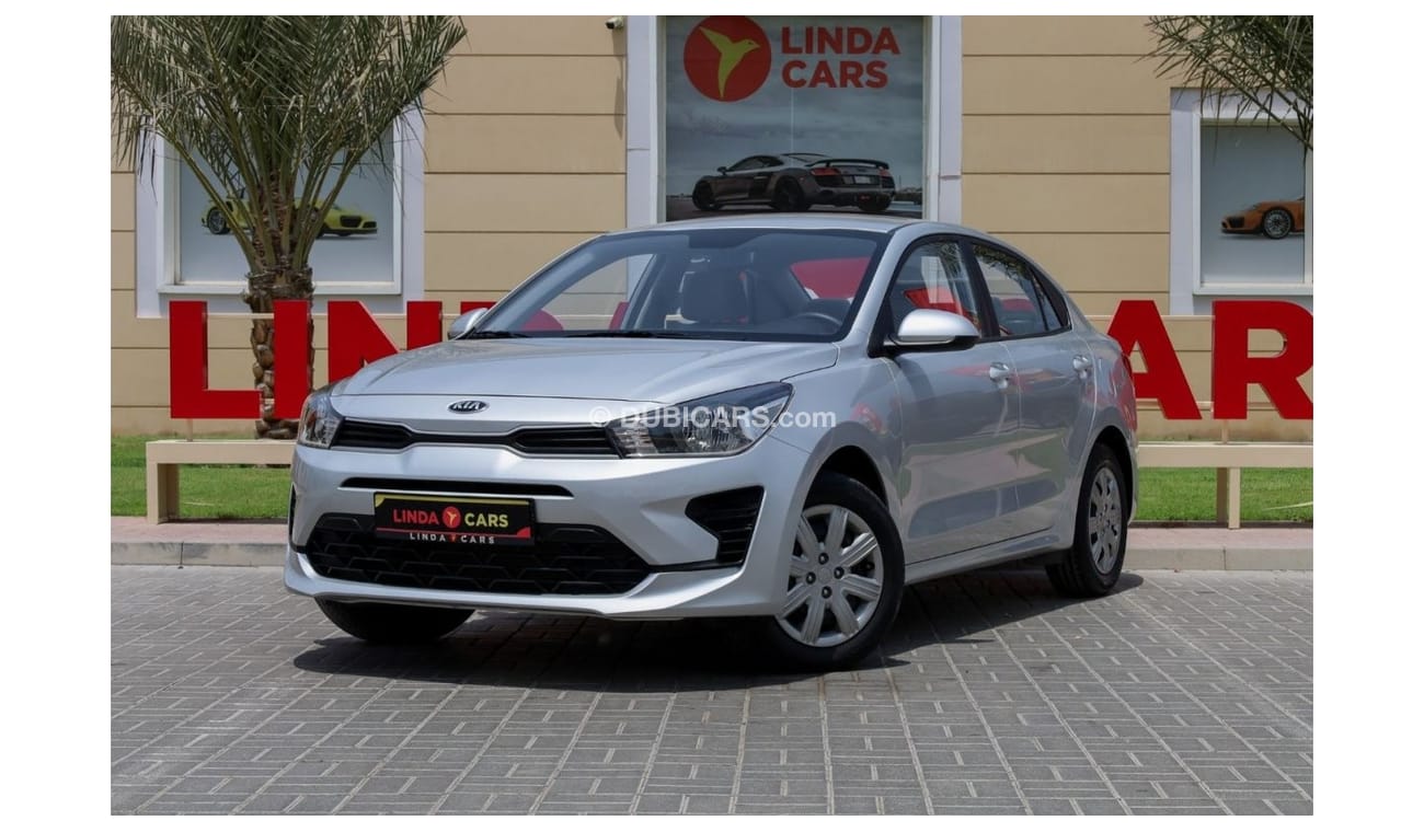 كيا ريو Kia Rio 2021 GCC under Agency Warranty with Flexible Down-Payment.