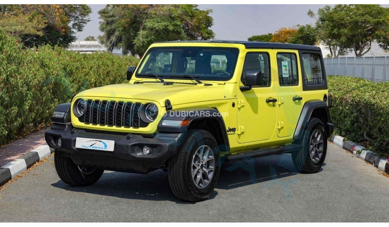 Jeep Wrangler (НА ЭКСПОРТ , For Export) Unlimited Sport S I4 2.0L Turbo , 2024 GCC , 0Km , Без пробега